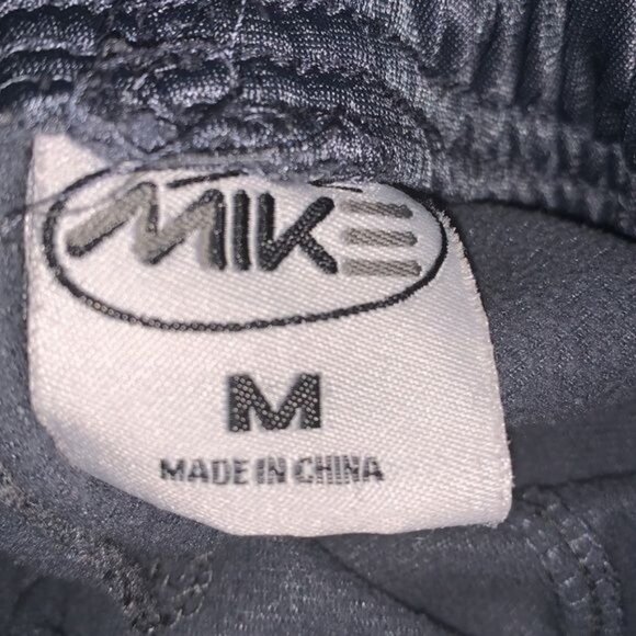 Nike Mens Black Track Pants Size M - Picture 2 of 9